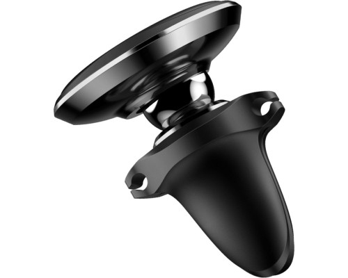 Універсальний автотримач Baseus Magnetic with cable clip (на решітку) black (SUGX-A01)