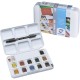 Акварельні фарби Royal Talens Van Gogh Pocket box 12 кювет + пензлик, пластик (8712079341107)
