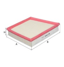 Повітряний фільтр для автомобіля Wixfiltron WA9836