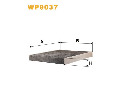 Фільтр салону Wixfiltron WP9037