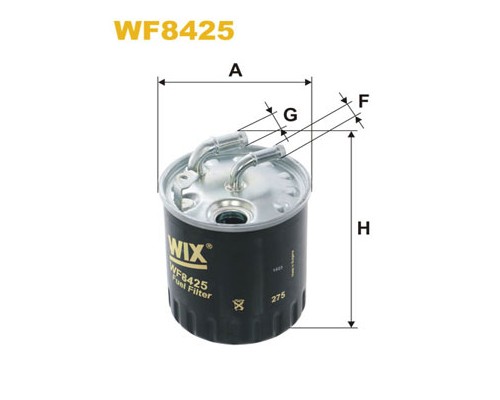 Фільтр паливний Wixfiltron WF8425