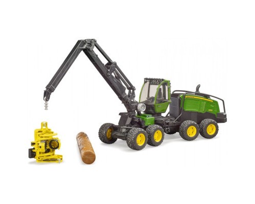Спецтехніка Bruder Харвестер John Deere 1270G з 1 колодою (02135)