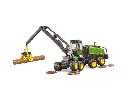 Спецтехніка Bruder Харвестер John Deere 1270G з 1 колодою (02135)