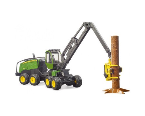 Спецтехніка Bruder Харвестер John Deere 1270G з 1 колодою (02135)