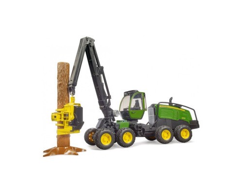 Спецтехніка Bruder Харвестер John Deere 1270G з 1 колодою (02135)