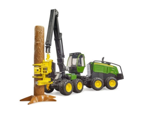 Спецтехніка Bruder Харвестер John Deere 1270G з 1 колодою (02135)