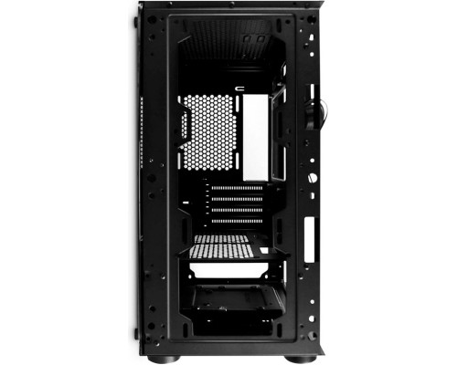 Корпус 1stPlayer X3-M-4F1-BK
