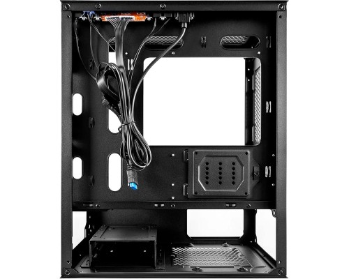 Корпус 1stPlayer X3-M-4F1-BK
