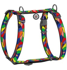 Шлея для собак WAUDOG Nylon анатомічна H-подібна 