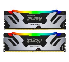 Модуль пам'яті для комп'ютера DDR5 96GB (2x48GB) 6400 MHz Renegade RGB XMP Kingston Fury (ex.HyperX) (KF564C32RSAK2-96)