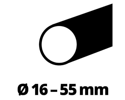 Прочисна машина Einhell TE-DA 18/760 Li - Solo, 18В PXC, 560об/хв, трос 7.6м, d7мм, 16-55мм (без АКБ та ЗП) (4514160)