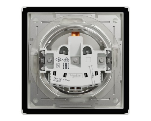 Розетка Schneider Electric ASFORA з кришкою IP44, біла (EPH3100321)