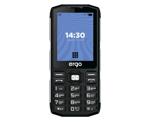 Мобільний телефон Ergo E282 Black