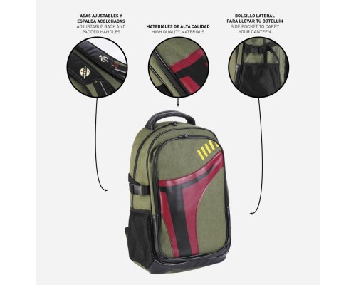 Рюкзак шкільний Cerda Star Wars - Boba Fett Casual Travel Backpack (CERDA-2100003724)