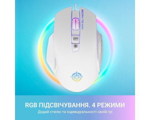Мишка GamePro GM370 USB White (GM370)