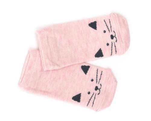 Шкарпетки дитячі BNM з котиком (M0C0201-0141-7G-pink)