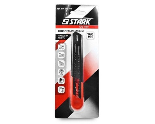 Ніж монтажний Stark сегментний Stark 160 мм (506161018)