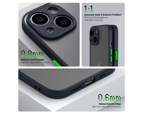 Чохол до мобільного телефона Armorstandart Frosted Matte Tecno Spark 20C (BG7n) Navy Blue (ARM73584)