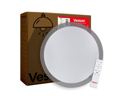 Світильник Vestum SATURN зоряне небо 72W 3000К- 6500К 5600Lm (VS-81013)
