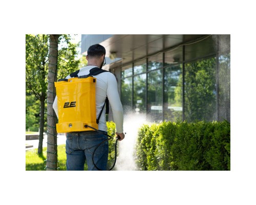 Обприскувач 2E AquaSpray 16LR 16л, 12В, 1х8Ah, 4.5бар, 2.9л/хв, 4.9кг, вольтметр (2E-16LBS)