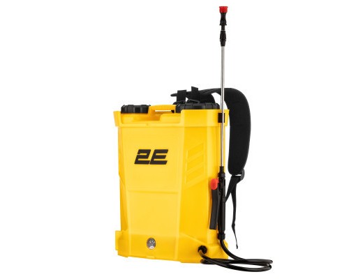 Обприскувач 2E AquaSpray 16LR 16л, 12В, 1х8Ah, 4.5бар, 2.9л/хв, 4.9кг, вольтметр (2E-16LBS)