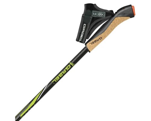 Палиці для скандинавської ходи Gabel FX-75 Snake Carbon 115 Dual Spike (7009351011150) (DAS302694)