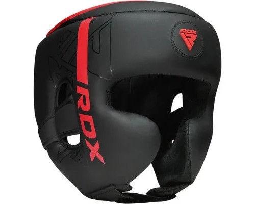 Боксерський шолом RDX F6 KARA Matte Red M (HGR-F6MR-M)