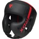 Боксерський шолом RDX F6 KARA Matte Red M (HGR-F6MR-M)