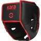 Боксерський шолом RDX F6 KARA Matte Red M (HGR-F6MR-M)