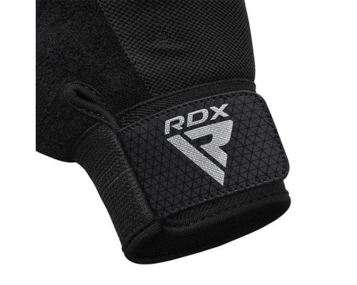 Рукавички для фітнесу RDX W1 Full Finger Plus Black M (WGA-W1FB-M+)
