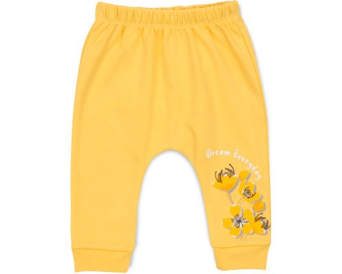 Набір дитячого одягу Miniworld з квіточками (16350-68G-yellow)