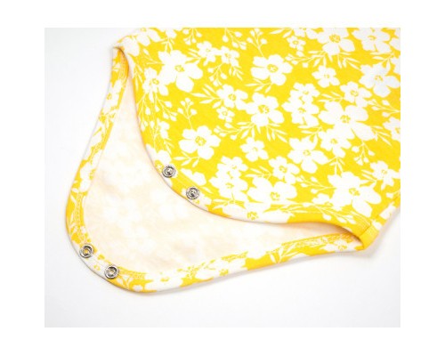 Набір дитячого одягу Miniworld з квіточками (16350-68G-yellow)