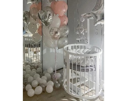 Маятниковий механізм Ingvart поперечний до ліжка Smart Bed Round/Oval білий (8729003)