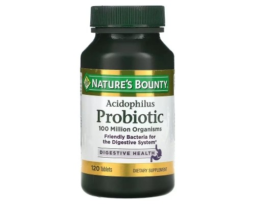 Пробіотики Nature's Bounty Пробіотик з ацидофільними лактобактеріями, Acidophilus Probiot (NRT-02610)