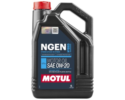 Моторна олива MOTUL NGEN Hybrid SAE 0W20 4л