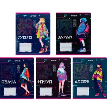 Зошит Kite Anime 12 аркушів, лінія (K24-234-1)