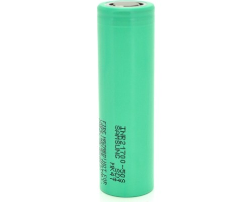 Акумулятор 21700 5000mAh, 50A, 4.2/3.6/2.5V, Green Samsung (INR21700-50S / 32719) 