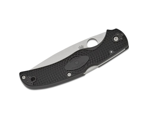 Ніж Spyderco Native Chief Satin BD1N Serrated Black FRN (C244PSBK)
