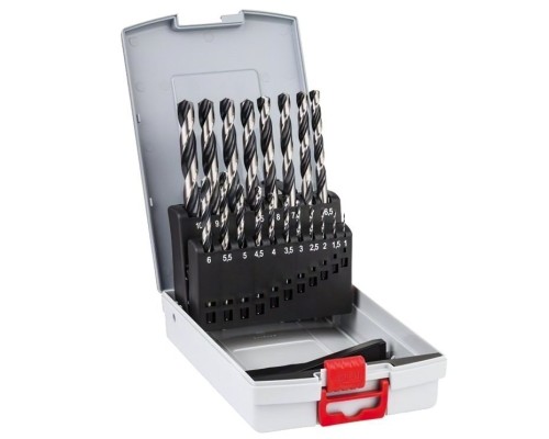 Набір свердл Bosch по металу HSS-PointTeQ, 19шт. (1.619.M00.8UM)