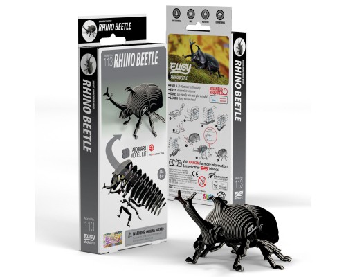 Пазл Eugy 3D Зоопарк Жук-носоріг (XEG-113)