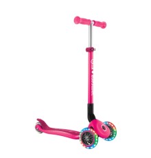 Самокат Globber Primo Foldable Lights колеса з підсвіткою до 50 кг 3+ Рожевий (432-110-3)