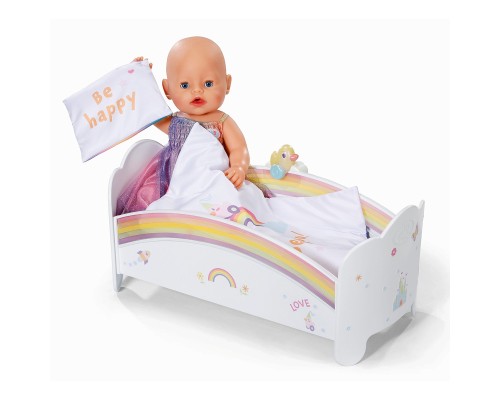 Аксесуар до ляльки Zapf Ліжечко для ляльки Baby Born Сон на веселці (835999)