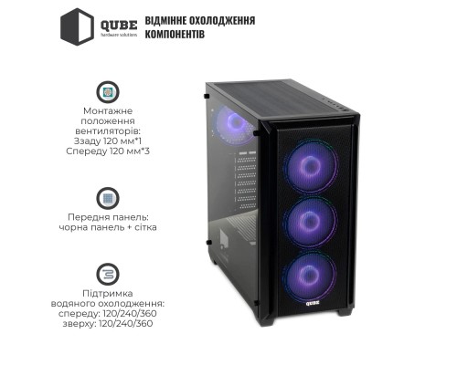 Корпус Qube CORNET_FMNU3