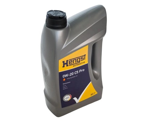 Моторна олива HENGST 0W-20 C5 Pro S, 4л (870800000)