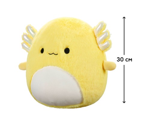 М'яка іграшка Squishmallows Аксолотль Трейтон 30 см (SQCR06759) М'яка іграшка Squishmallows Аксолотль Трейтон 30 см (SQCR06759)