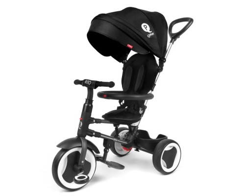 Дитячий велосипед QPlay Rito EVA складаний триколісний дитячий Black (S380-7Black)