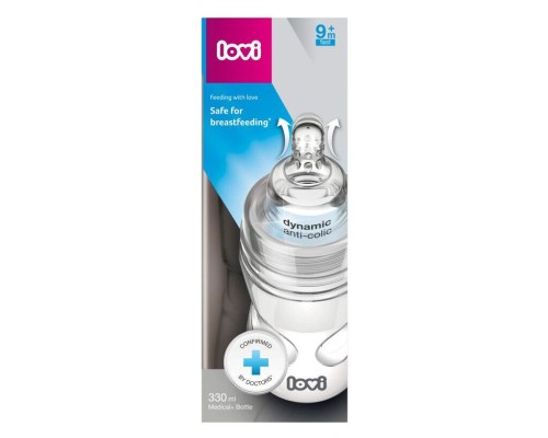 Пляшечка для годування Lovi PP (super vent) 330 мл (21/560)
