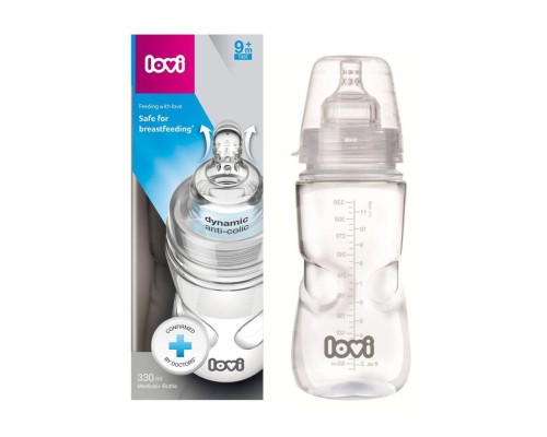 Пляшечка для годування Lovi PP (super vent) 330 мл (21/560)