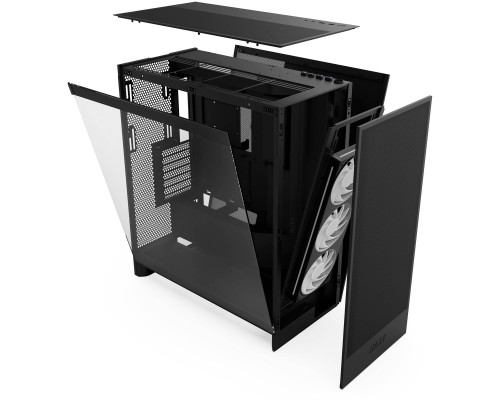 Корпус NZXT H7 Flow RGB All Black (CM-H72FB-R1)