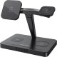 Зарядний пристрій Canyon wireless charger WS-404 15W 4in1 Black (CNS-WCS404)